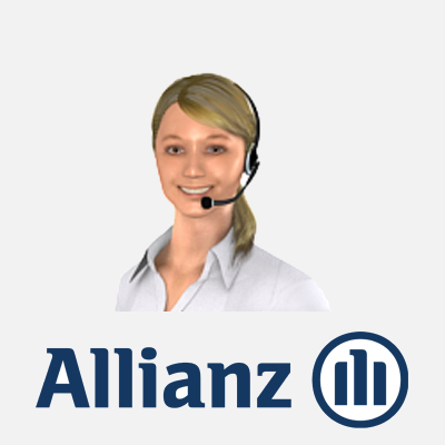 The avatar created for Allianz to front a conversational A.I. system